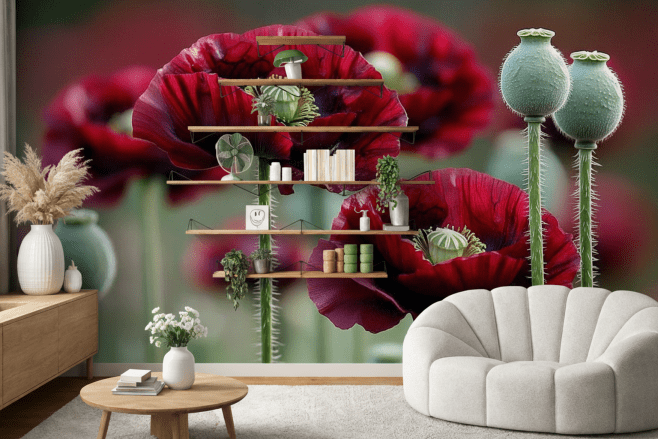 Crimson Bloomscape