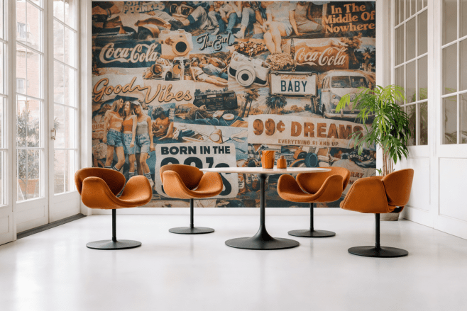 Retro Aesthetic Collage