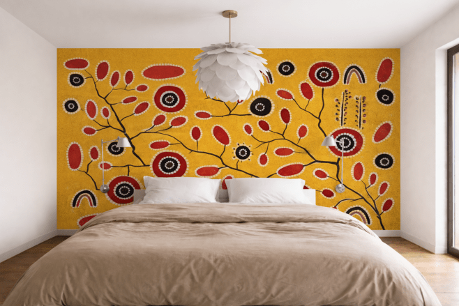 Crimson Lattice Dance