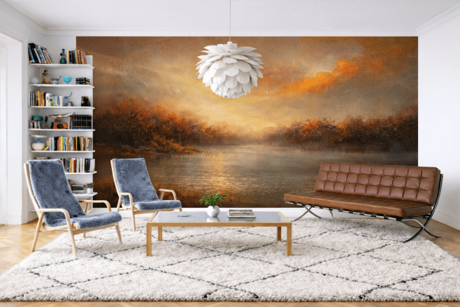 Twilight Reflective Waters