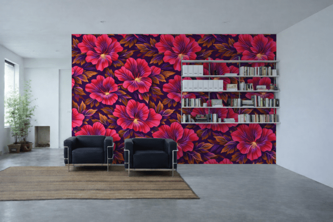 Radiant Hibiscus
