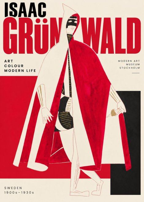 Isaac Grünewald Costume Design I No2 - Póster