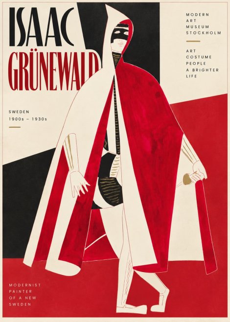 Isaac Grünewald Costume Design I No5 - Póster
