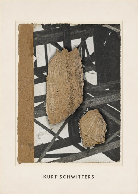 Kurt Schwitters Merz Collage with Found Objects No4 - Póster