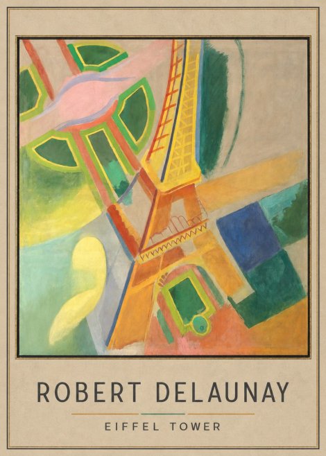 Robert Delaunay Eiffel Tower No3 - Póster