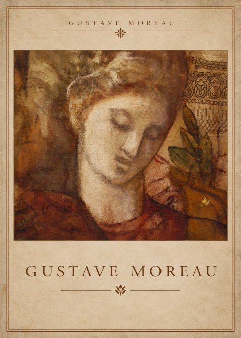 Gustave Moreau Female Head Study No4 - Póster