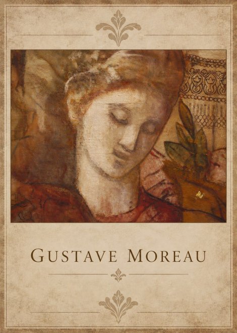 Gustave Moreau Female Head Study No5 - Póster
