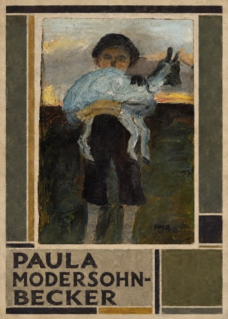 Paula Modersohn-Becker Boy with Goat No4 - Póster