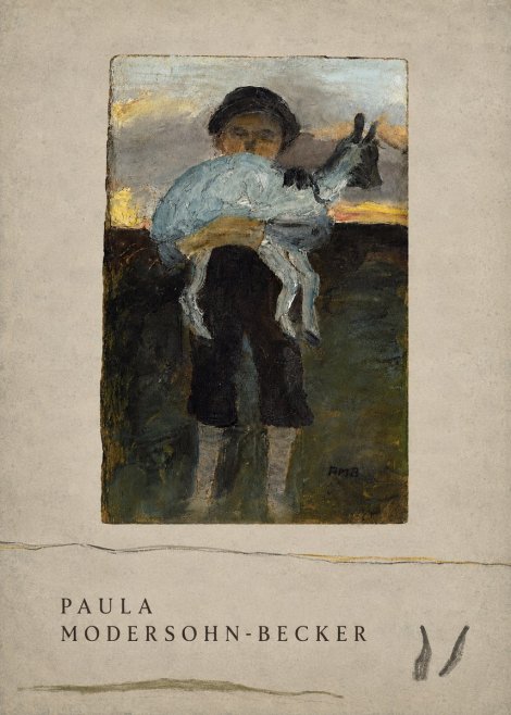 Paula Modersohn-Becker Boy with Goat No5 - Póster
