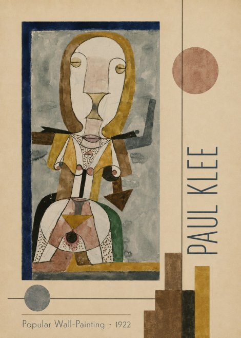 Paul Klee Popular Wall-painting No2 - Póster