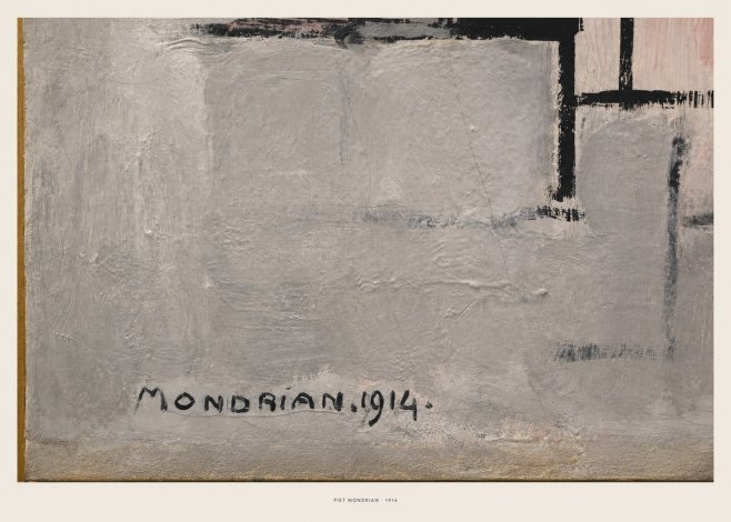Piet Mondrian Composition 1914 No6 - Póster