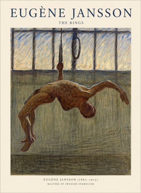 Eugène Jansson The Rings No1 - Póster
