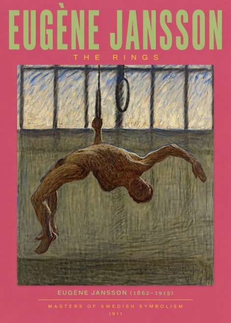 Eugène Jansson The Rings No3 - Póster