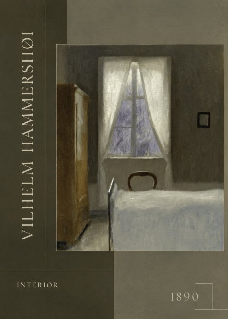 Vilhelm Hammershøi Interior I No2 - Póster