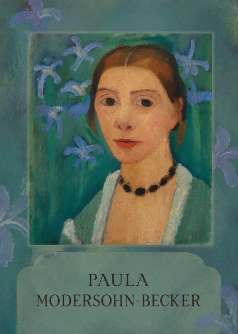 Paula Modersohn-Becker Self-portrait with Blue Flowers No3 - Póster