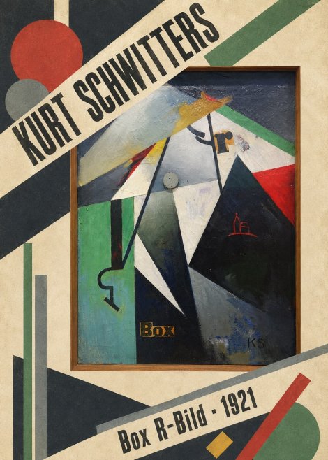 Kurt Schwitters Box R-bild No4 - Póster