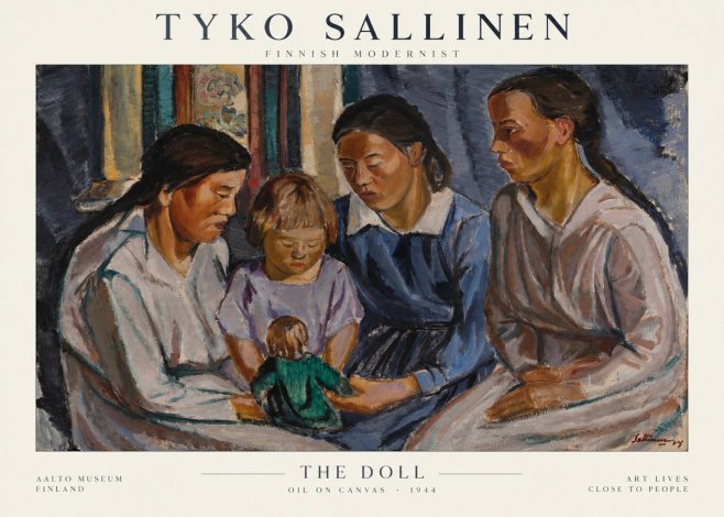 Tyko Sallinen The Doll No1 - Póster