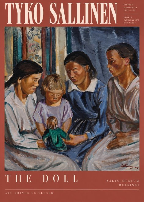 Tyko Sallinen The Doll No2 - Póster