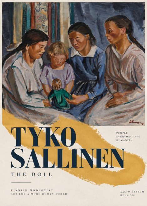Tyko Sallinen The Doll No3 - Póster