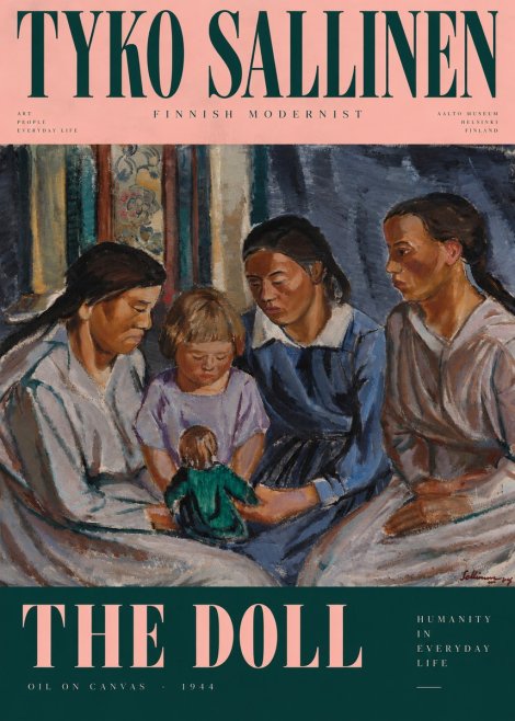 Tyko Sallinen The Doll No4 - Póster