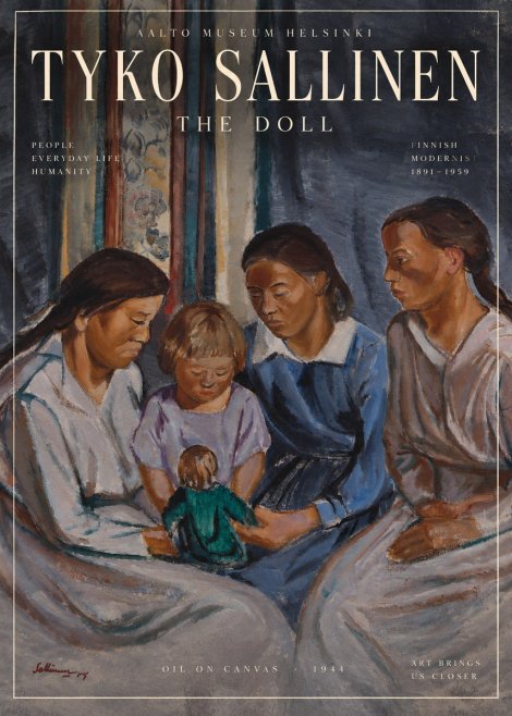 Tyko Sallinen The Doll No6 - Póster