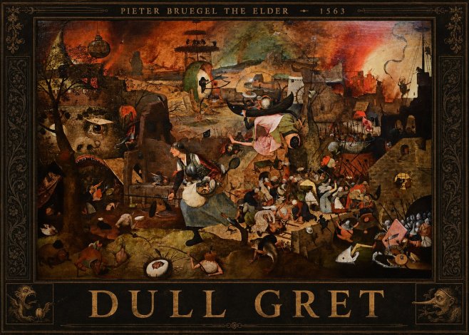 Pieter Bruegel Dull Gret I No3 - Póster