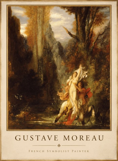 Gustave Moreau Jupiter and Semele I No1 - Póster