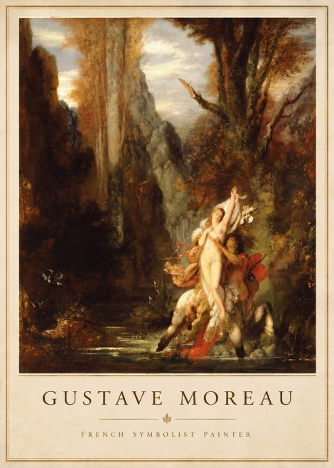 Gustave Moreau Jupiter and Semele I No4 - Póster