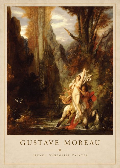 Gustave Moreau Jupiter and Semele I No5 - Póster