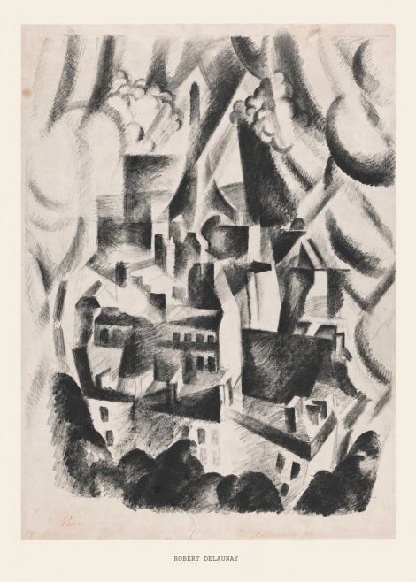 Robert Delaunay Vue Sur La Ville No6 - Póster