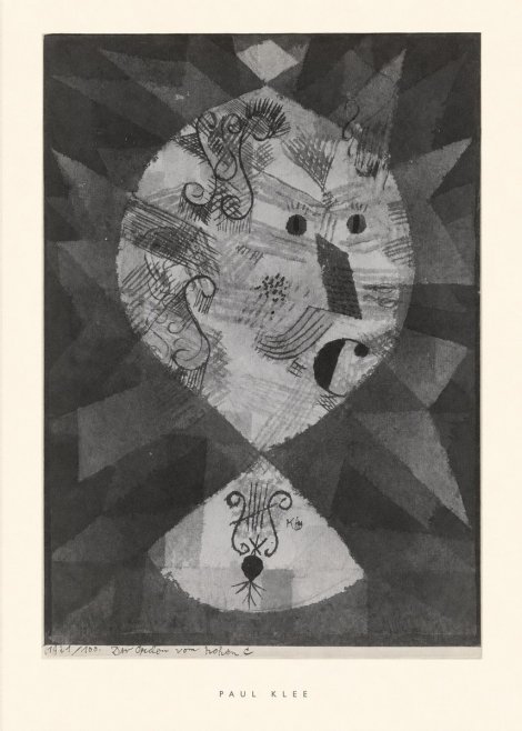 Paul Klee Der O Vom Hohen C No6 - Póster