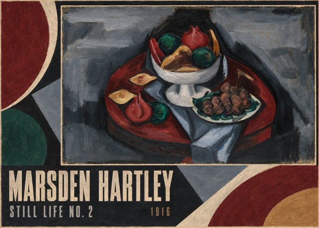 Marsden Hartley Still Life No. 2 No4 - Póster