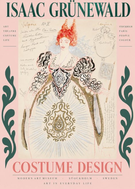 Isaac Grünewald Volpone No Ii No3 - Póster