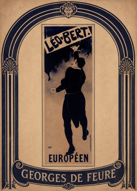 Georges de Feure Léo-bert! I No6 - Póster