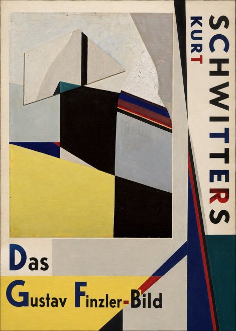 Kurt Schwitters Das Gustav Finzler-bild No4 - Póster