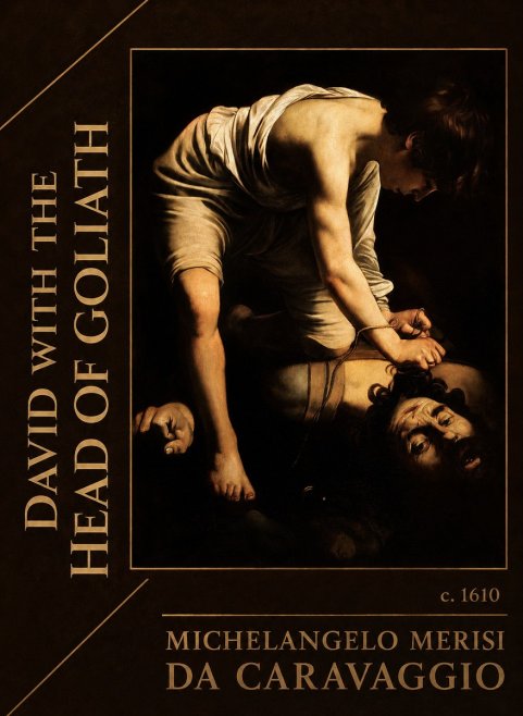 Michelangelo Merisi da Caravaggio David with the Head of Goliath I No2 - Póster
