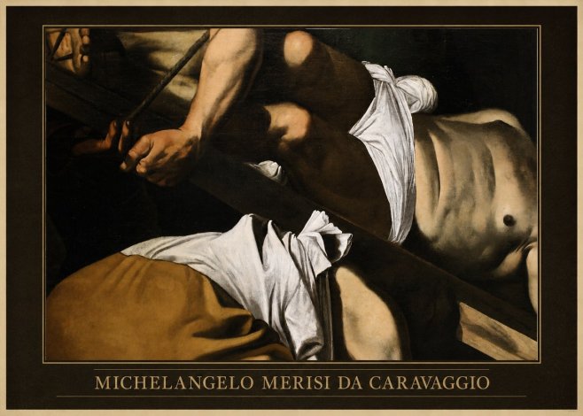 Michelangelo Merisi da Caravaggio The Crucifixion of Saint Peter I No6 - Póster