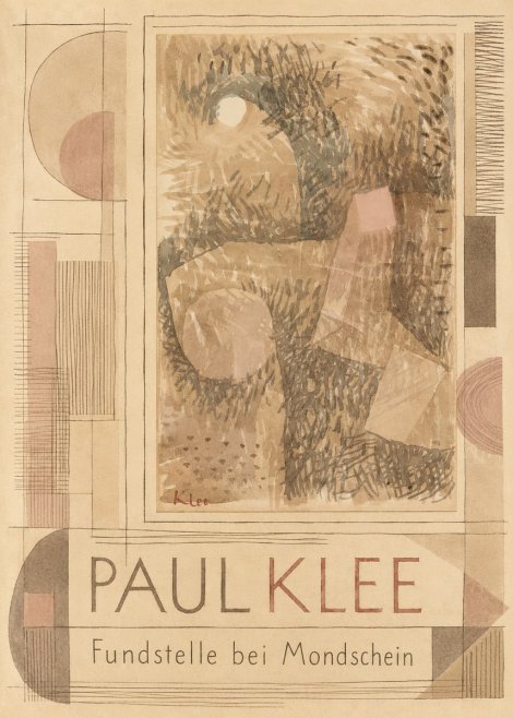 Paul Klee Fundstelle Bei Mondschein No6 - Póster