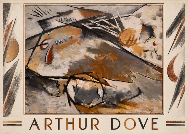 Arthur Dove Pagan Philosophy No1 - Póster