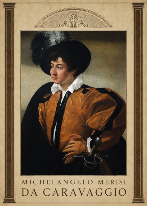 Michelangelo Merisi da Caravaggio Young Man with a Plumed Hat No5 - Póster