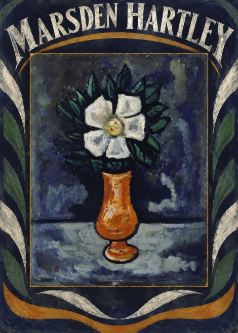 Marsden Hartley Flower in Vase No4 - Póster