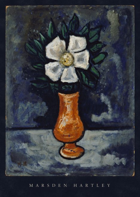 Marsden Hartley Flower in Vase No6 - Póster