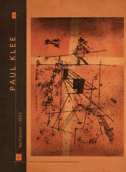 Paul Klee Seiltänzer I No2 - Póster