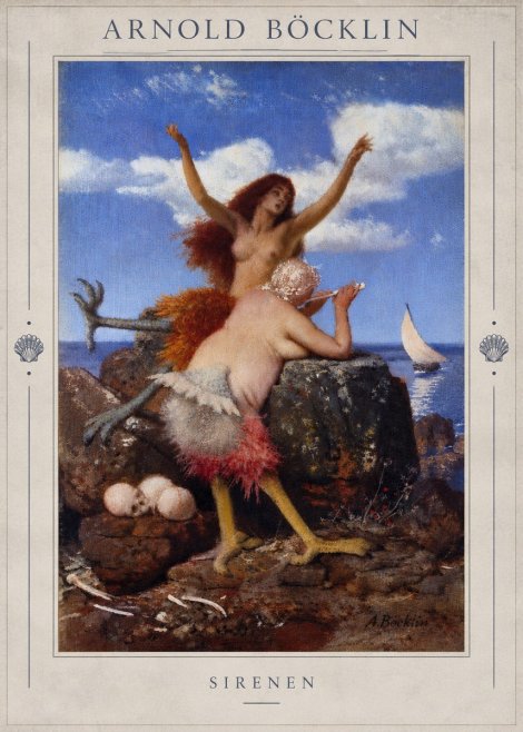 Arnold Böcklin Sirenen No4 - Póster