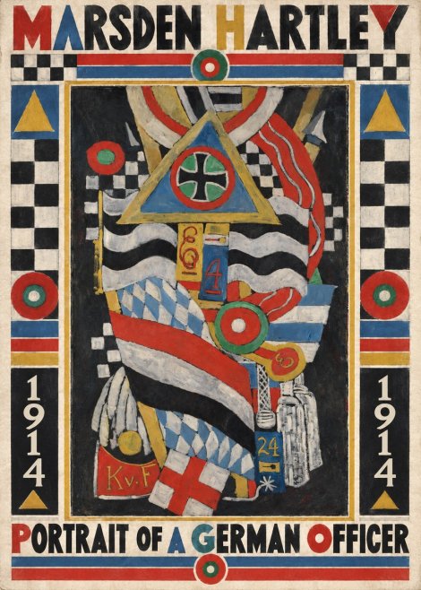Marsden Hartley Portrait of a German Officer I No1 - Póster