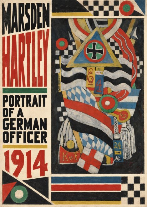 Marsden Hartley Portrait of a German Officer I No2 - Póster