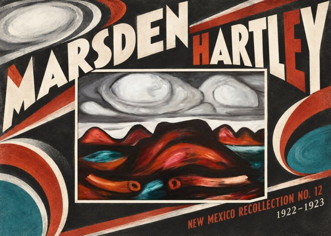Marsden Hartley New Mexico Recollection No. 12 No5 - Póster