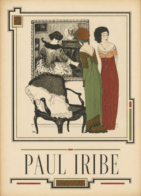 Paul Iribe Elegant Interior Scene No2 - Póster