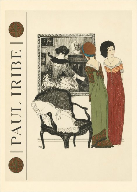 Paul Iribe Elegant Interior Scene No3 - Póster