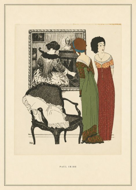 Paul Iribe Elegant Interior Scene No4 - Póster